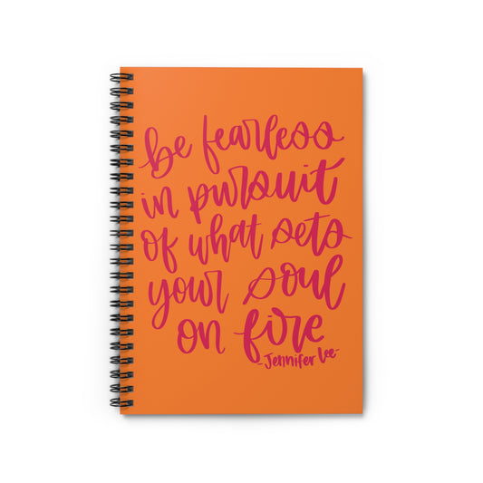 Be Fearless Notebook