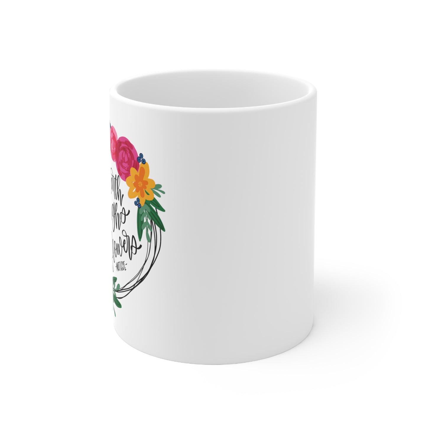 The Earth Laughs In Flowers Mug