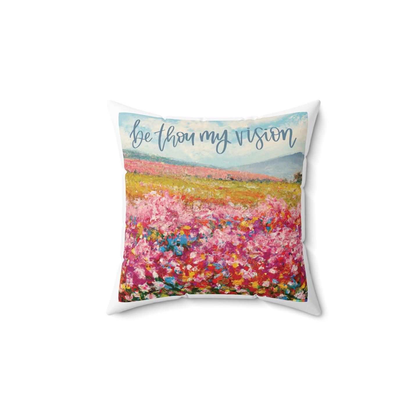 Be Thou My Vision Square Pillow