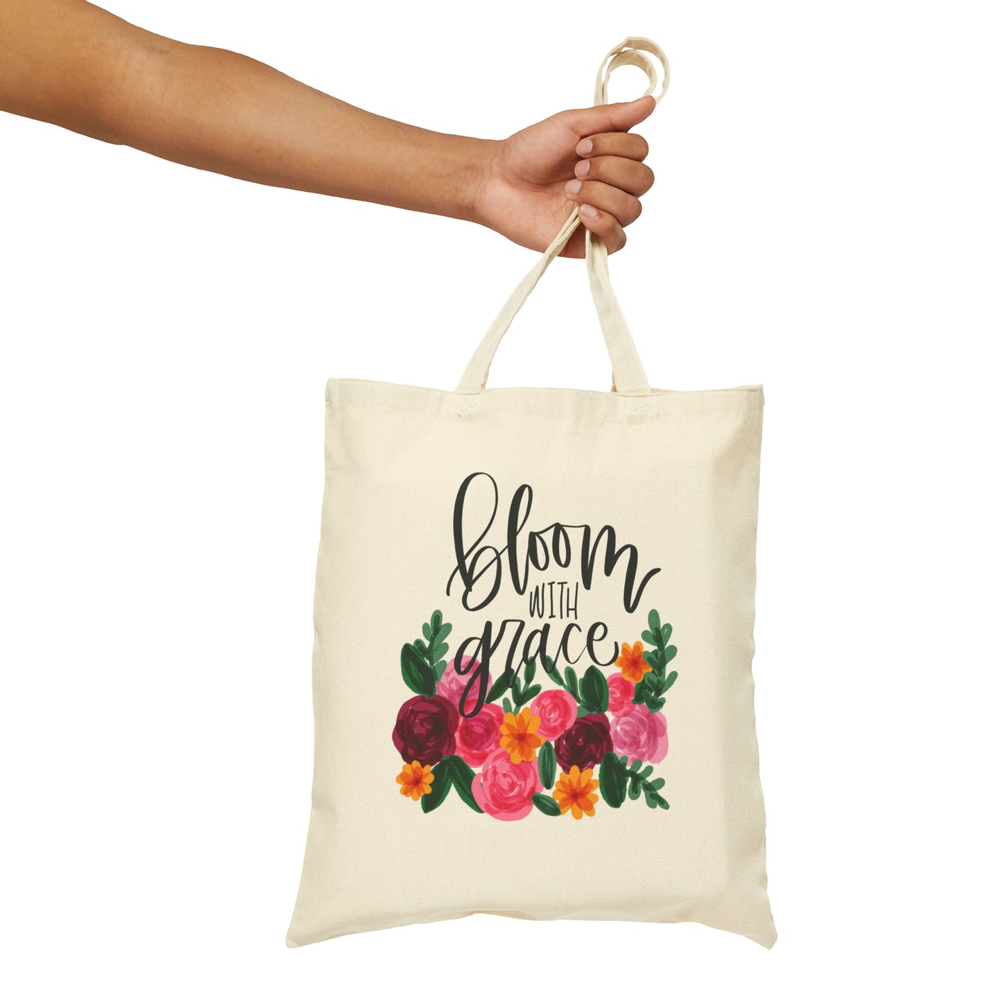 Bloom With Grace Tote Bag