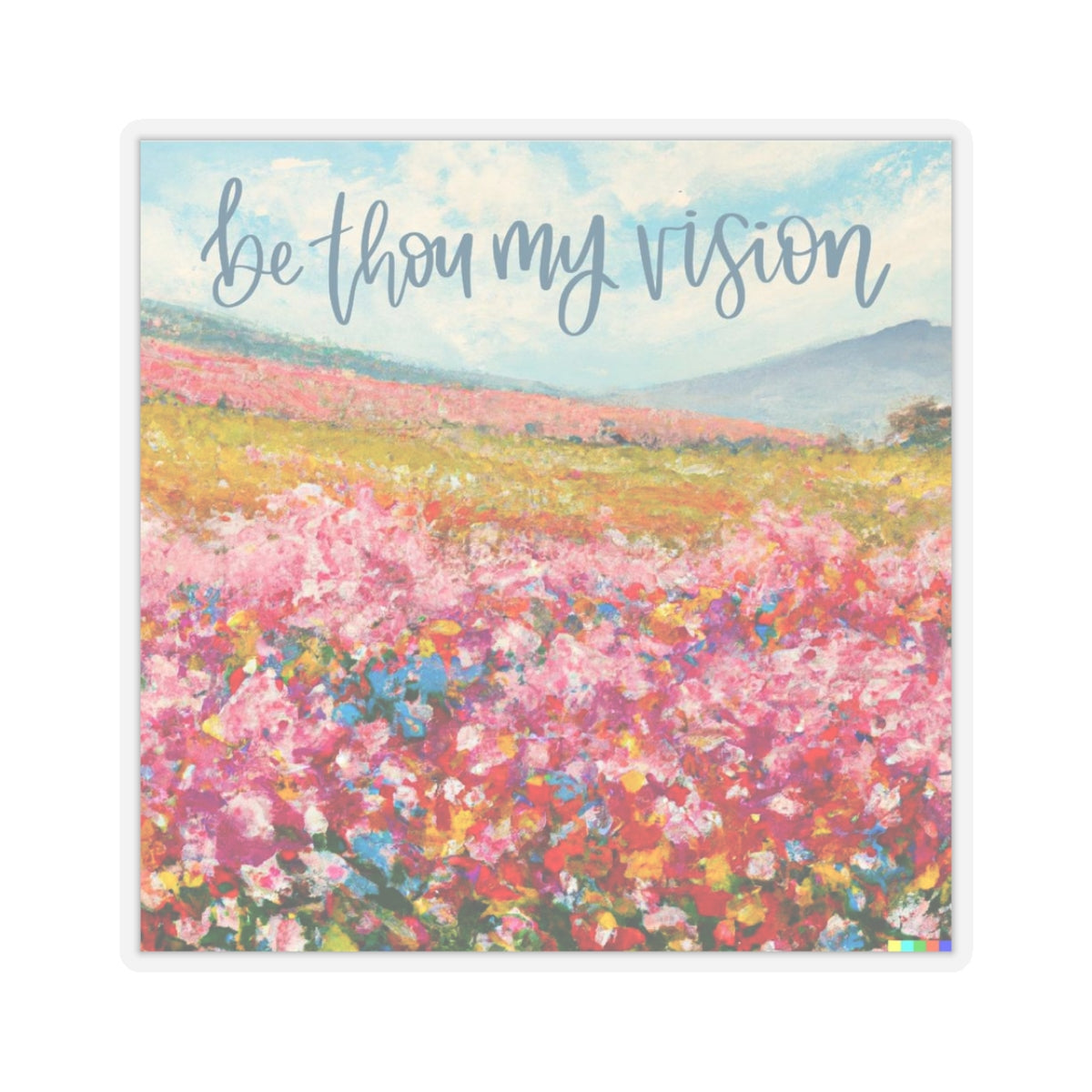 Be Thou My Vision Sticker