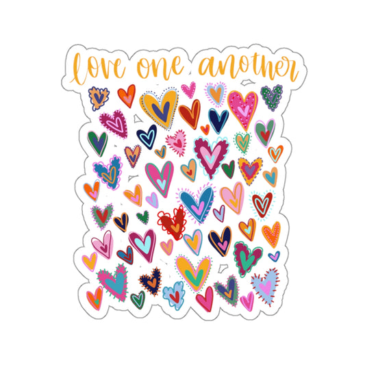 Love One Another Sticker