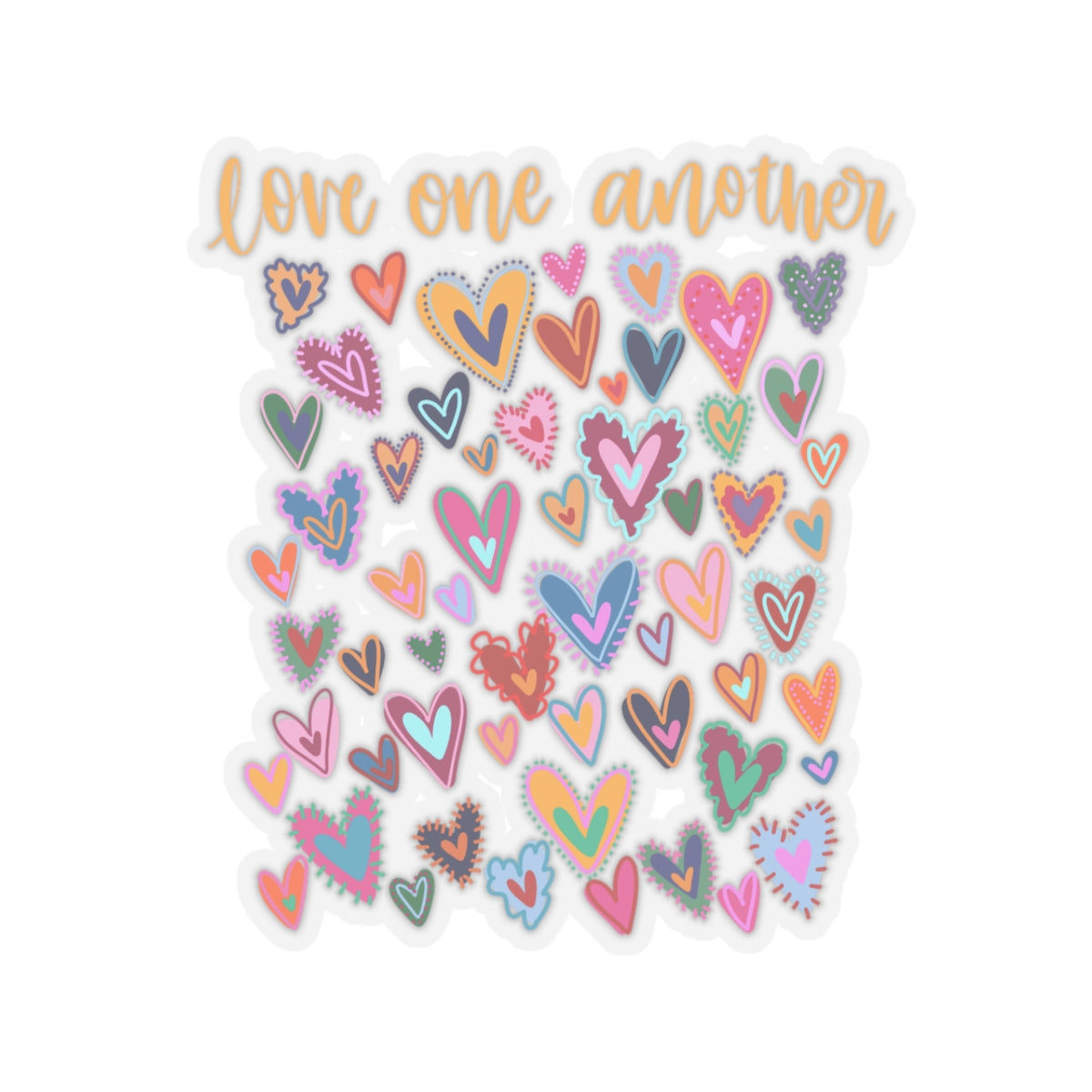 Love One Another Sticker