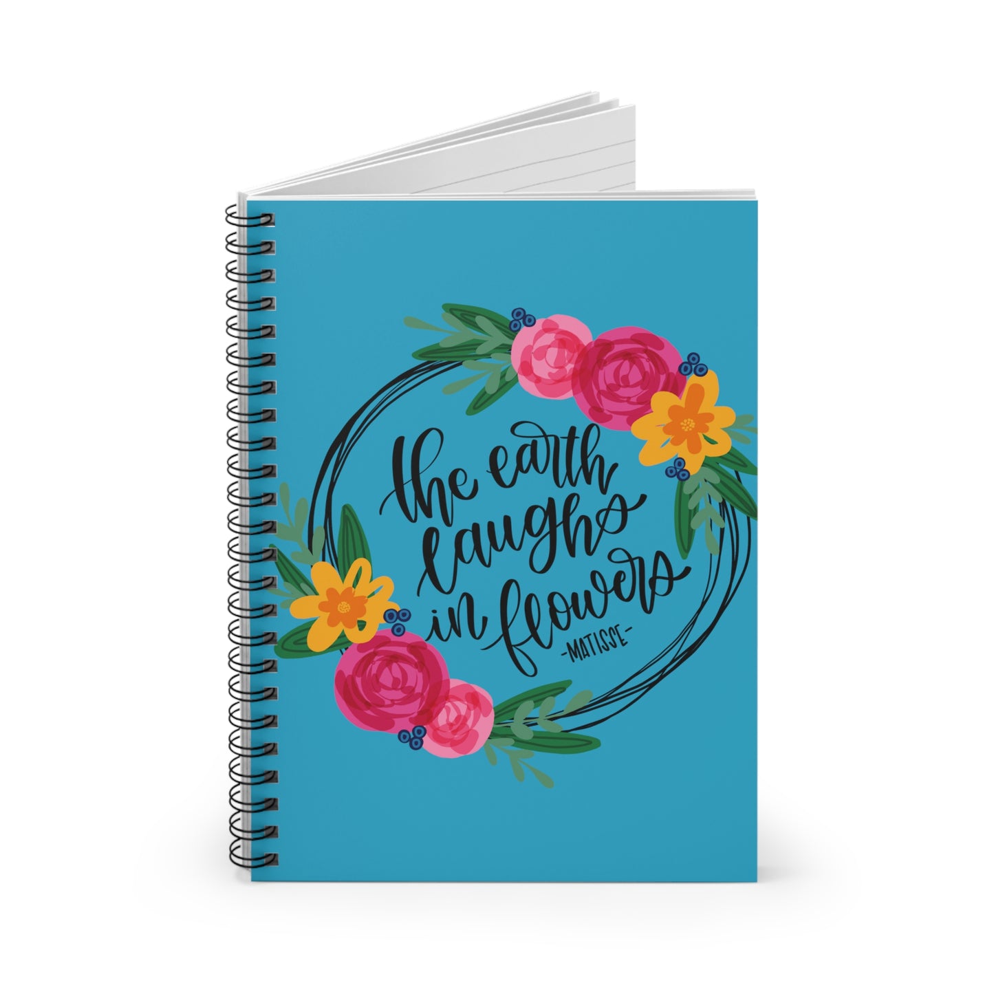 The Earth Laughs in Flowers Notebook