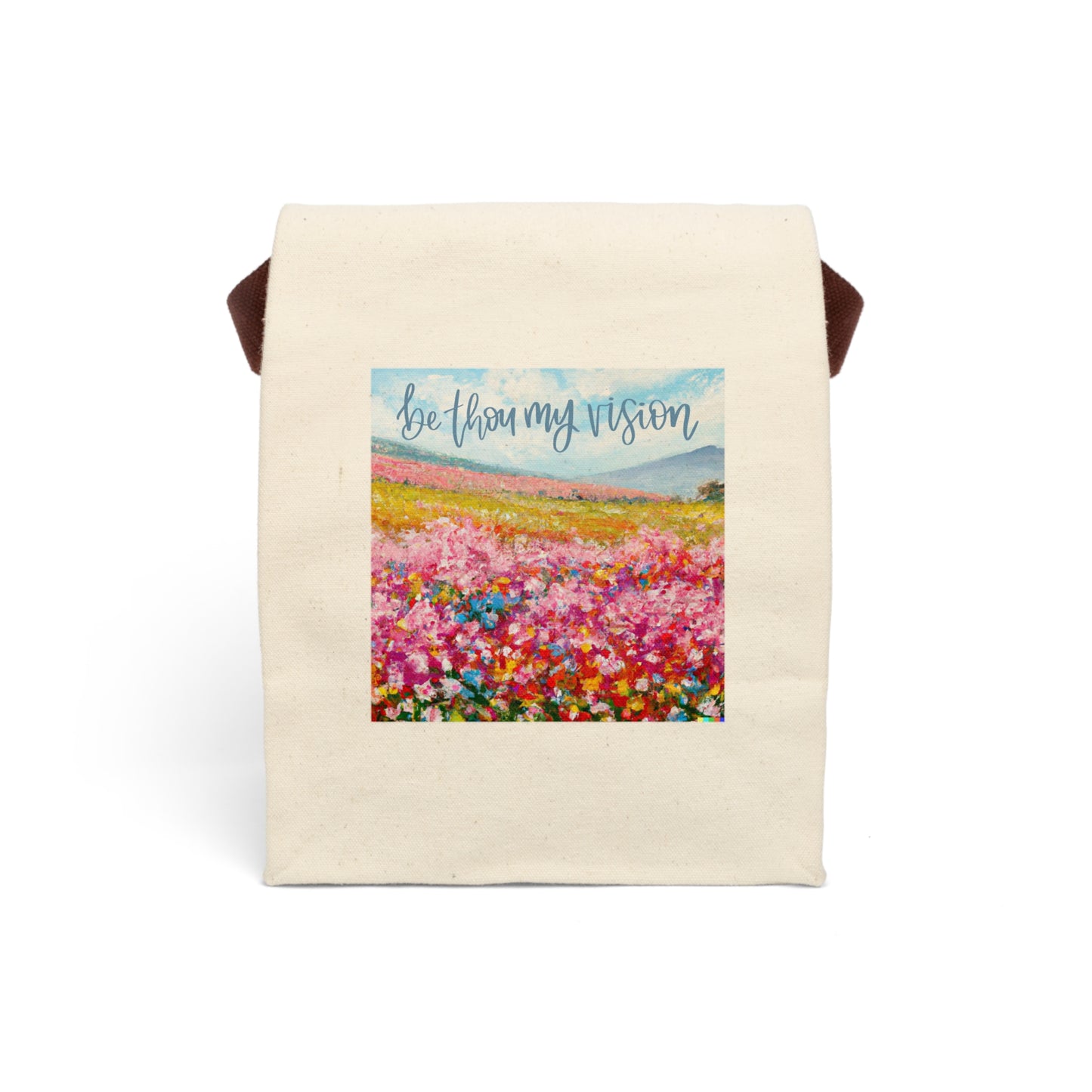 Be Thou My Vision Canvas Lunch Bag