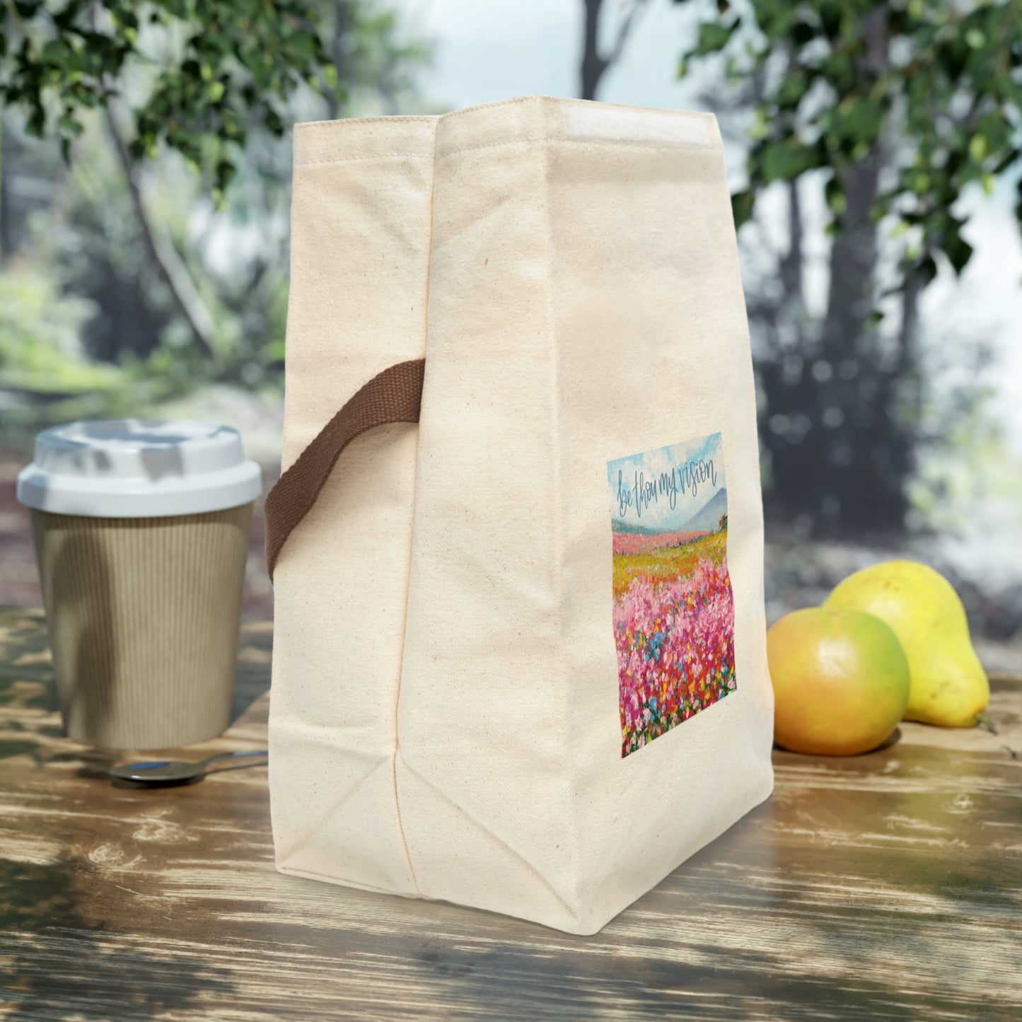 Be Thou My Vision Canvas Lunch Bag